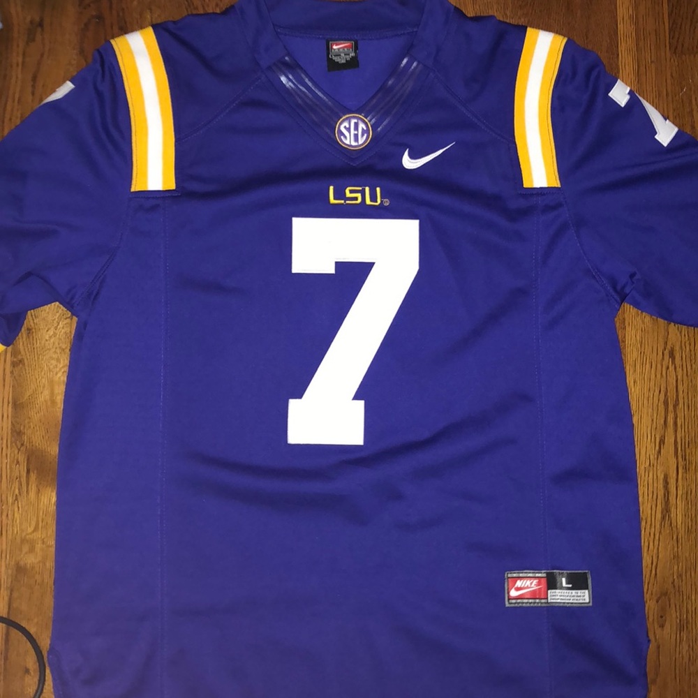 Men’s LSU Leonard Fournette Jersey